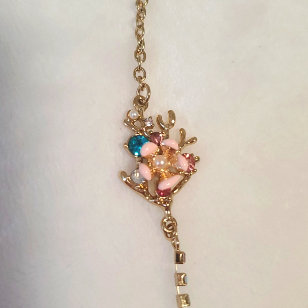 NWT Betsey Johnson Seashell Pearls Necklace - Picture 4 of 11